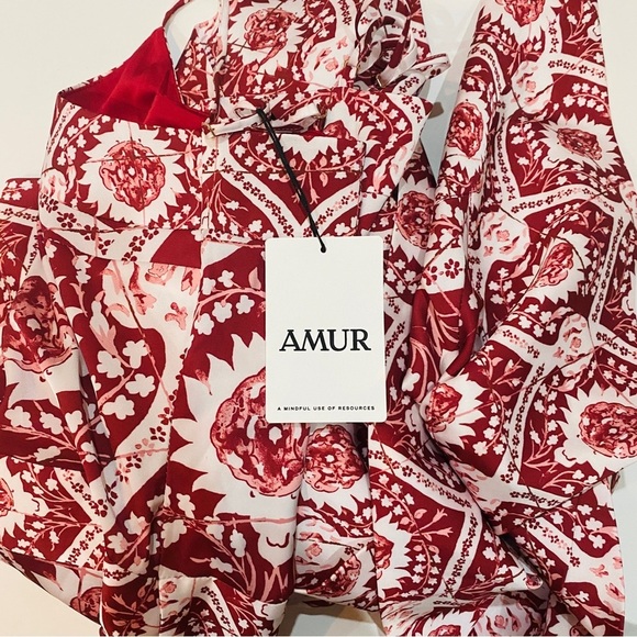 AMUR scarf asymmetrical dress NWT - Picture 10 of 10